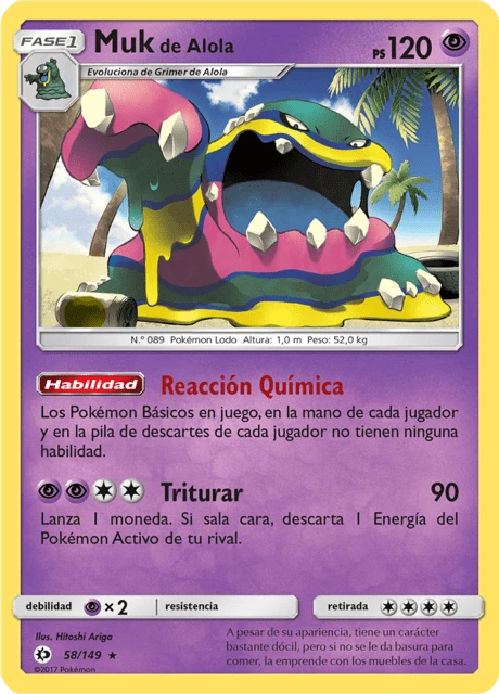 Muk de Alola – Reverse Holo