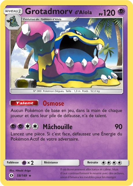 Grotadmorv d'Alola – Reverse Holo