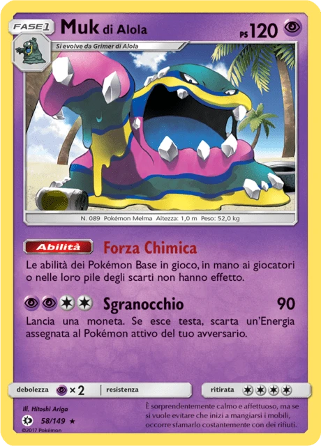 Muk di Alola – Reverse Holo