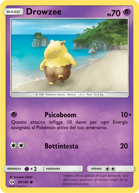 Drowzee – Reverse Holo