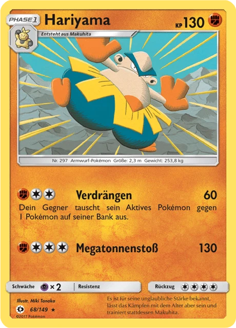 Hariyama – Reverse Holo