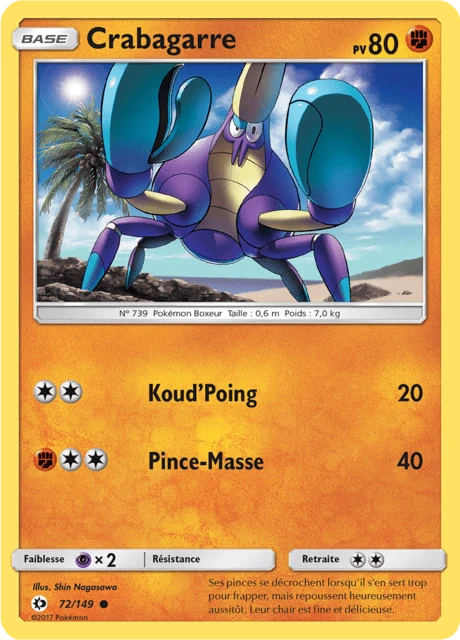 Crabagarre – Reverse Holo