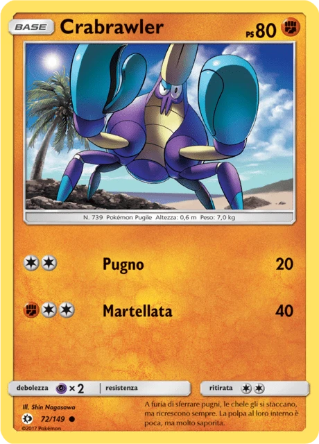Crabrawler – Reverse Holo