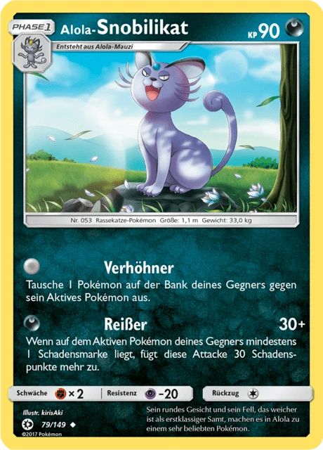 Alola-Snobilikat – Reverse Holo