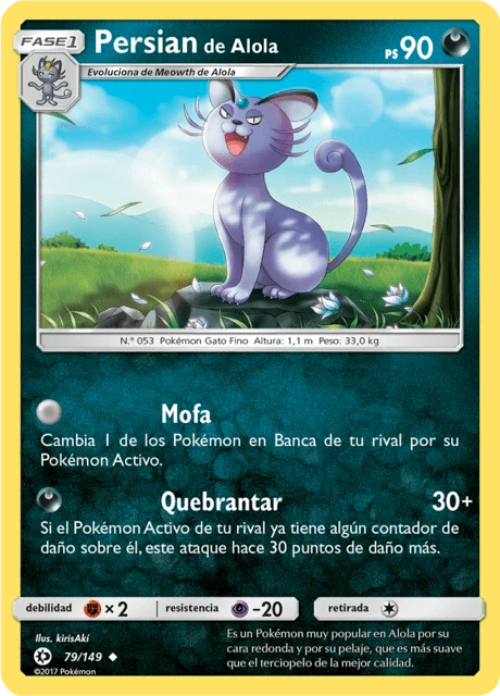 Persian de Alola – Normal