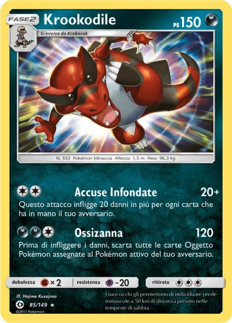 Krookodile – Reverse Holo