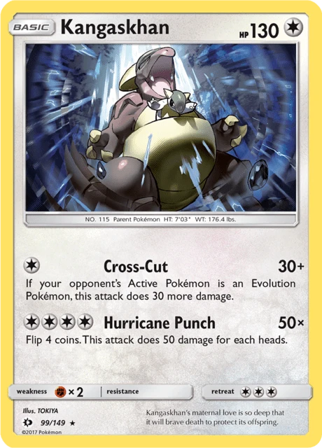 Kangaskhan – Reverse Holo