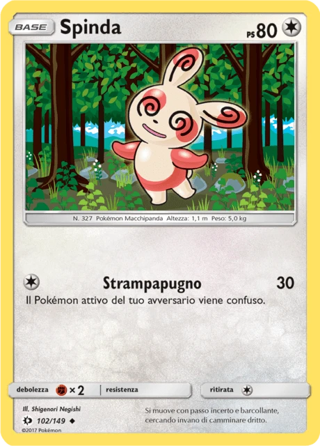 Spinda – Reverse Holo