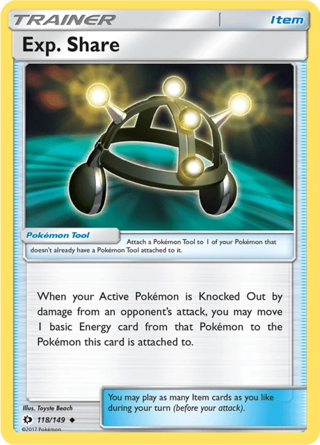 Exp. Share – Reverse Holo