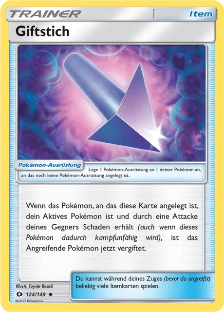 Giftstich – Reverse Holo