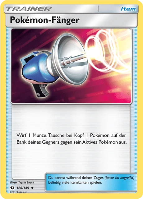 Pokémon-Fänger – Reverse Holo