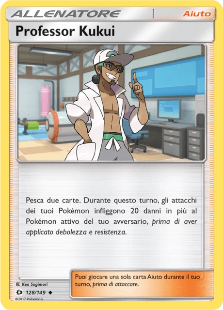 Professor Kukui – Reverse Holo