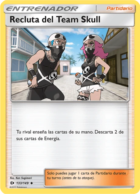 Recluta del Team Skull – Reverse Holo