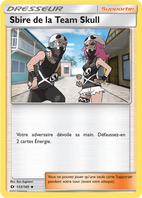 Sbire de la Team Skull – Reverse Holo