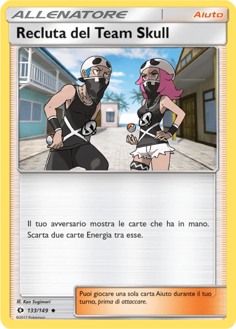 Recluta del Team Skull – Reverse Holo