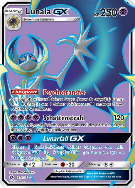 Lunala-GX – Holo