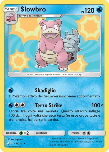 Slowbro – Reverse Holo