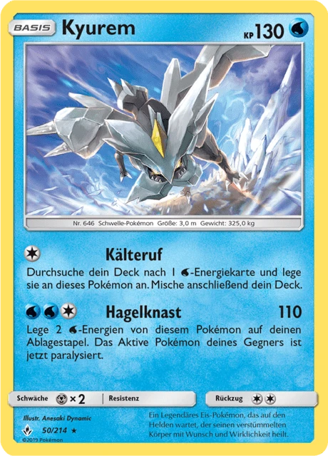 Kyurem – Reverse Holo