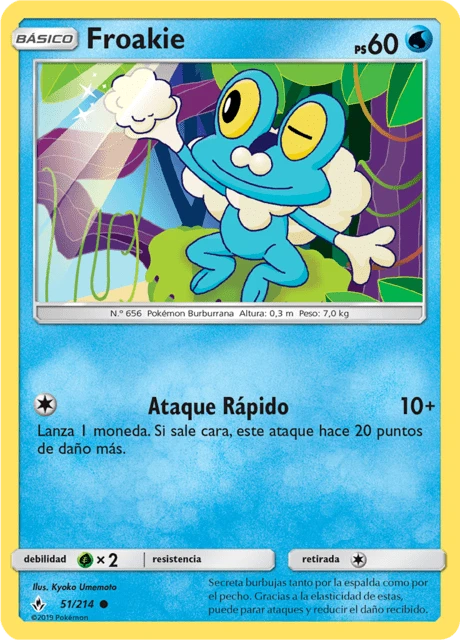 Froakie – Reverse Holo