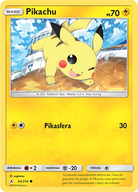 Pikachu – Reverse Holo
