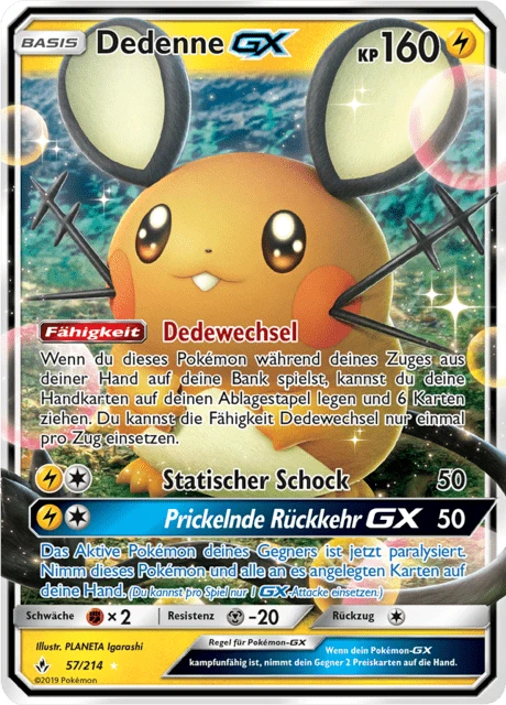 Dedenne-GX – Holo