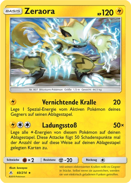 Zeraora – Normal