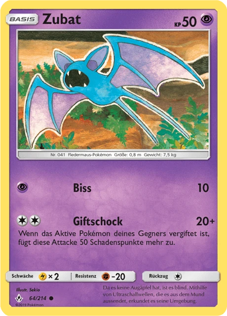 Zubat – Reverse Holo