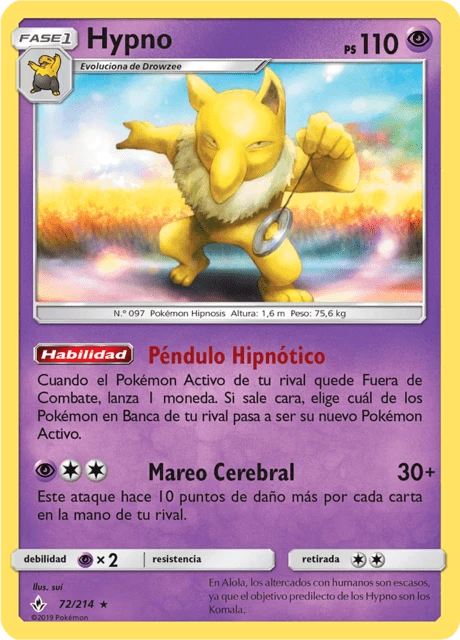 Hypno – Reverse Holo
