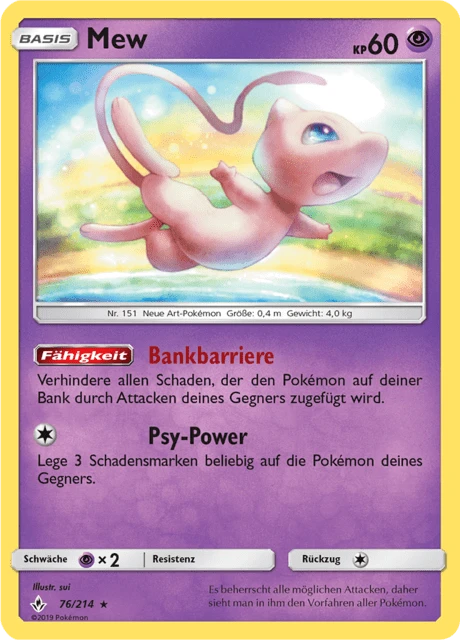 Mew – Reverse Holo