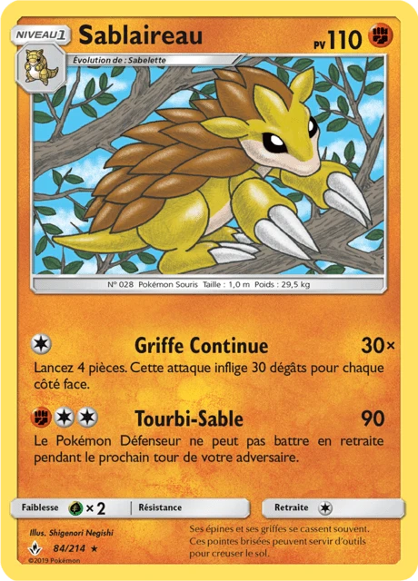 Sablaireau – Reverse Holo