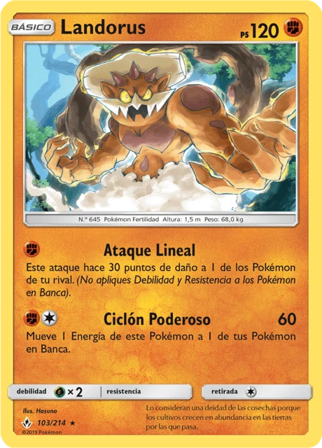 Landorus – Reverse Holo