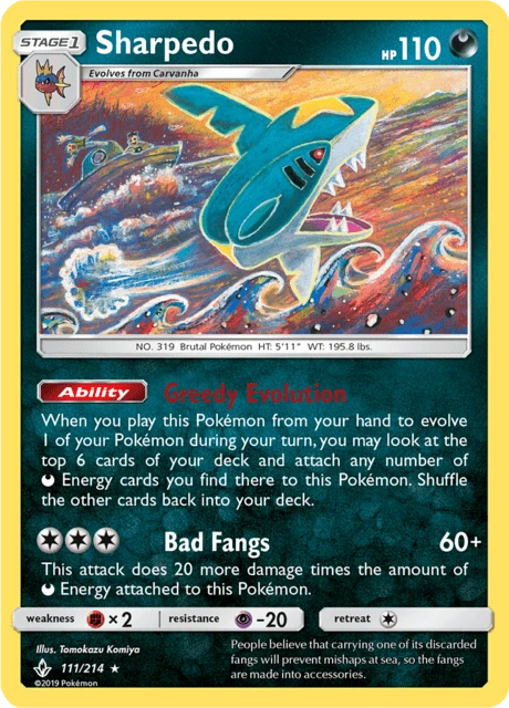Sharpedo – Normal