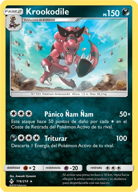 Krookodile – Reverse Holo