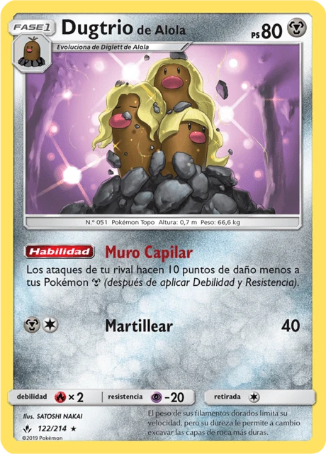 Dugtrio de Alola – Normal