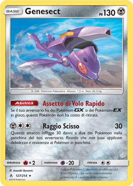 Genesect – Reverse Holo