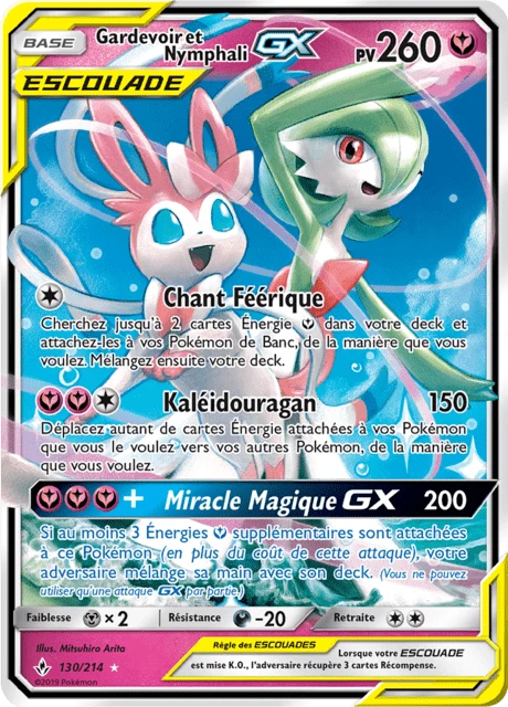 Gardevoir et Nymphali-GX – Holo