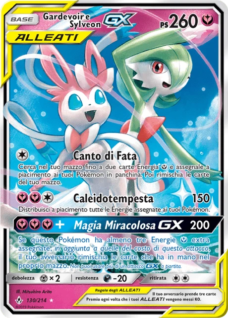 Gardevoir e Sylveon-GX – Holo