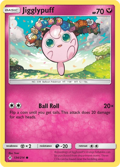 Jigglypuff – Reverse Holo