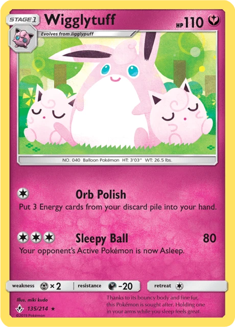 Wigglytuff – Reverse Holo
