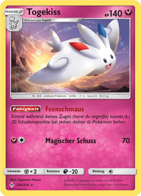 Togekiss – Reverse Holo