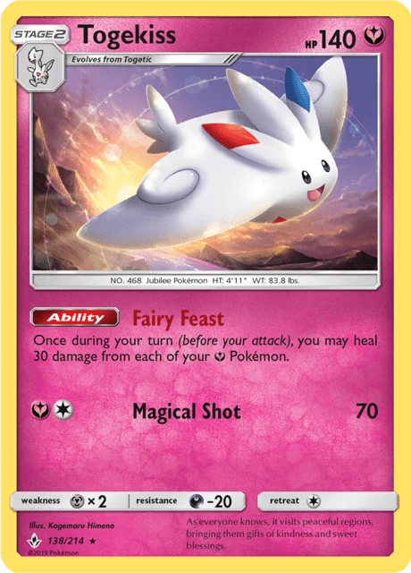 Togekiss – Reverse Holo