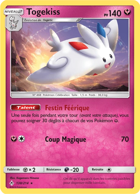 Togekiss – Reverse Holo