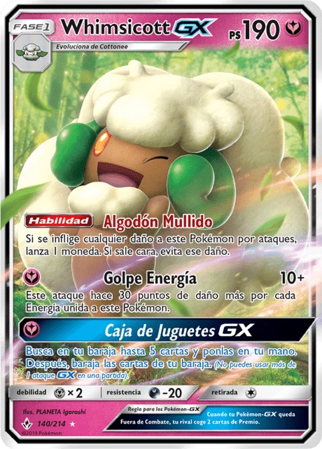 Whimsicott-GX – Holo