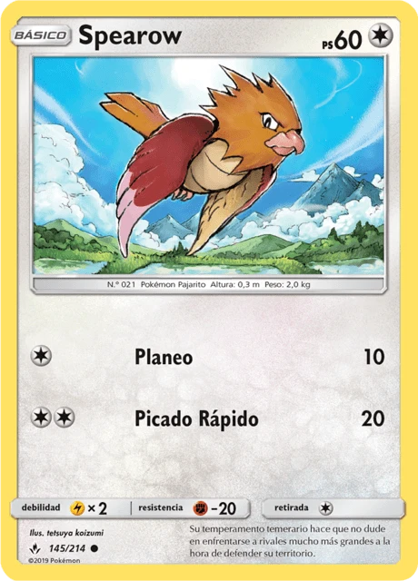 Spearow – Reverse Holo