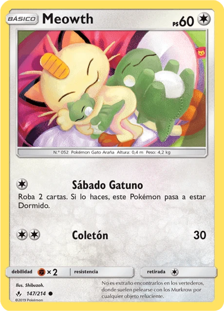 Meowth – Reverse Holo