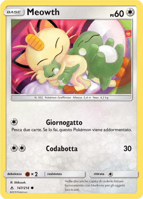 Meowth – Reverse Holo