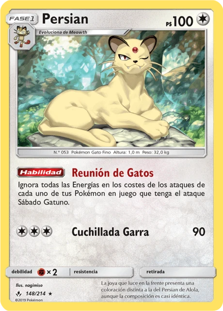 Persian – Reverse Holo
