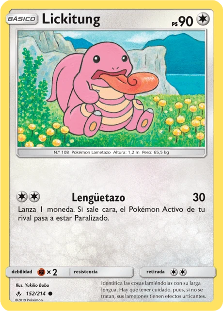 Lickitung – Reverse Holo