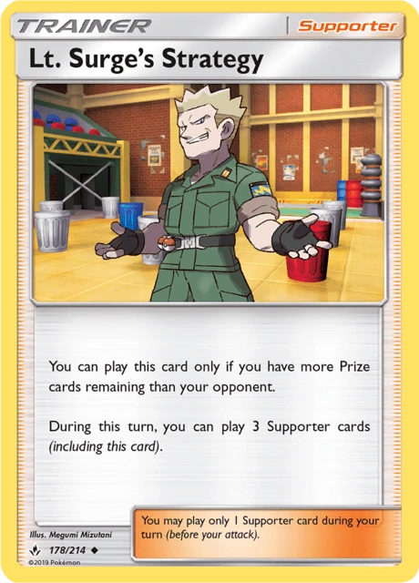 Lt. Surge’s Strategy – Reverse Holo
