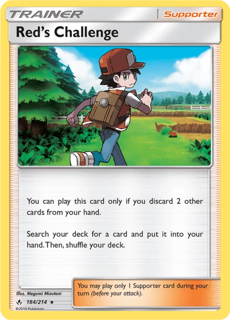 Red’s Challenge – Reverse Holo